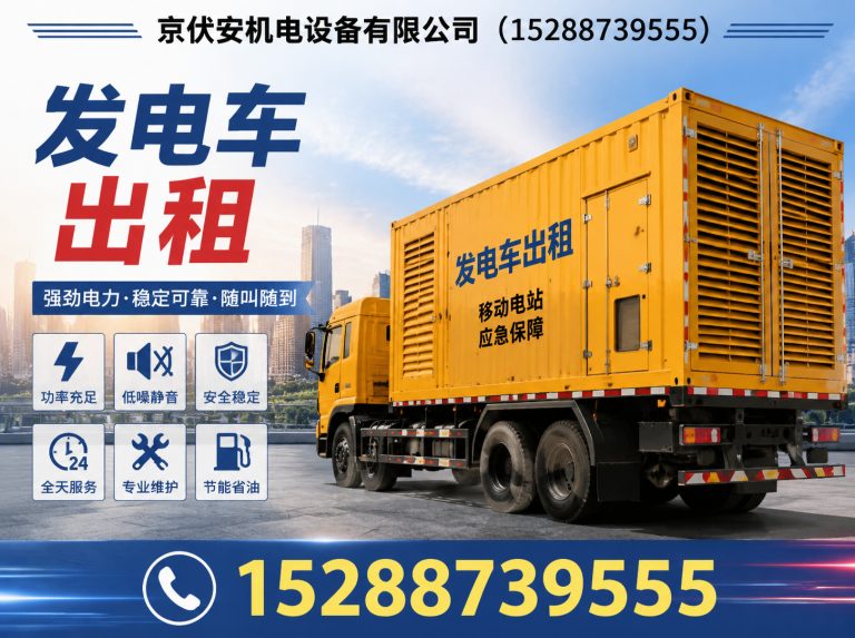 大兴安岭柴油发电机组出租展示图